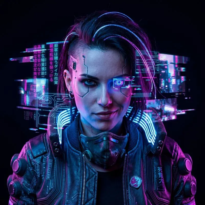 Futuristic Cyberpunk Portraits