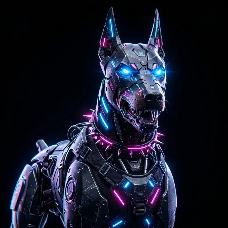Futuristic Cyberpunk Portraits
