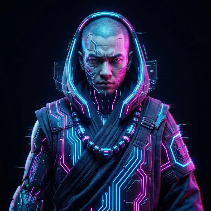 Futuristic Cyberpunk Portraits
