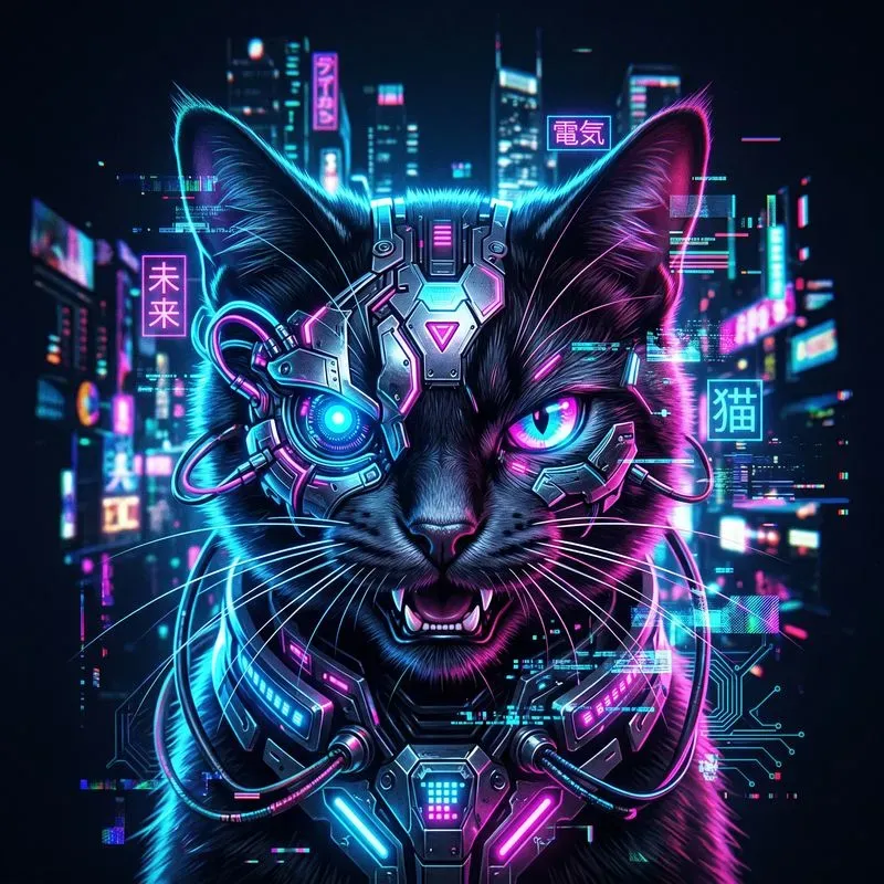 Futuristic Cyberpunk Portraits