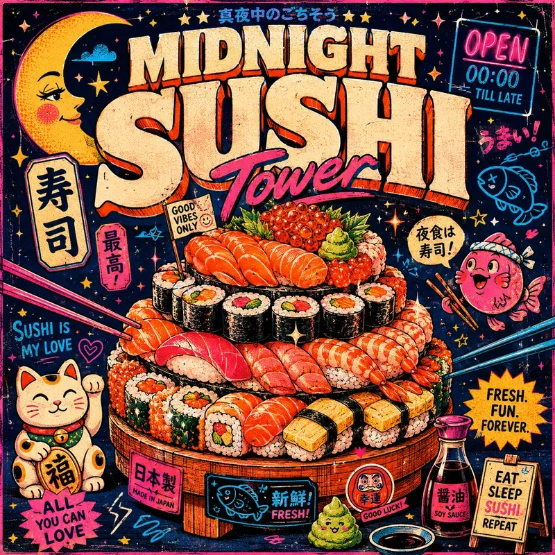 Retro Food Posters