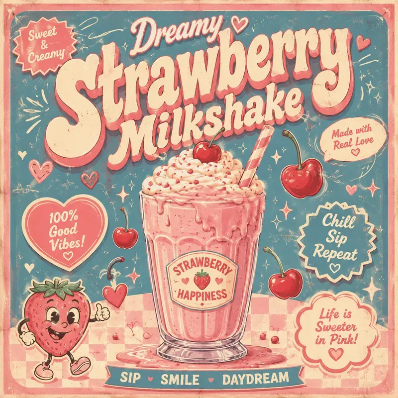 Retro Food Posters