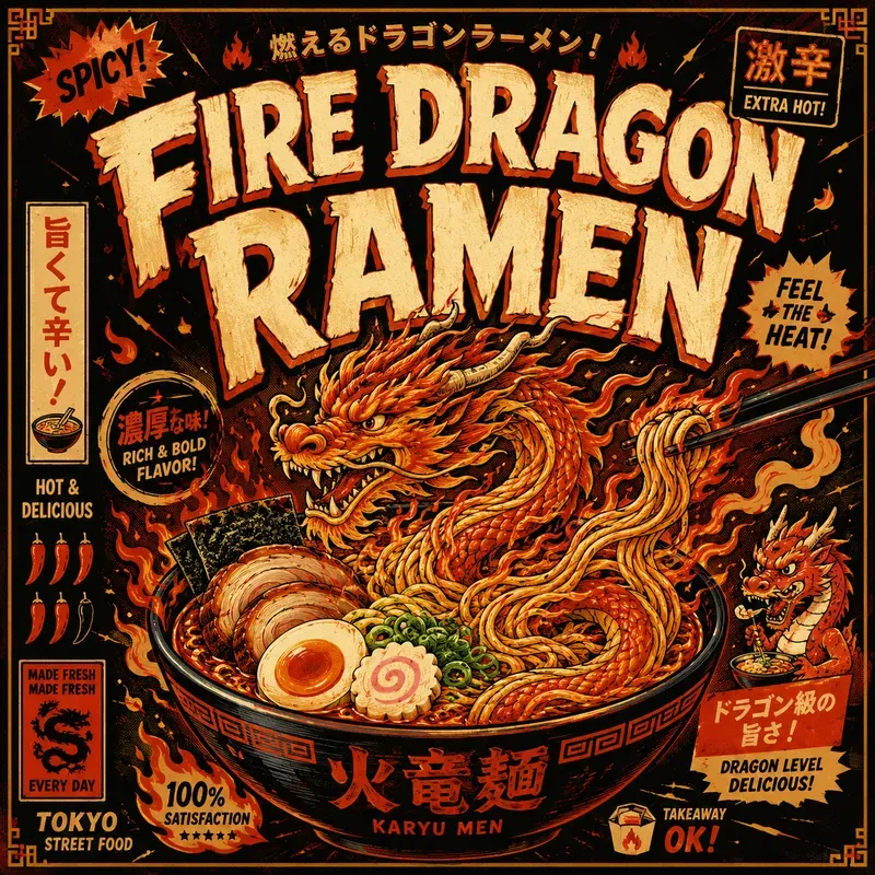Retro Food Posters