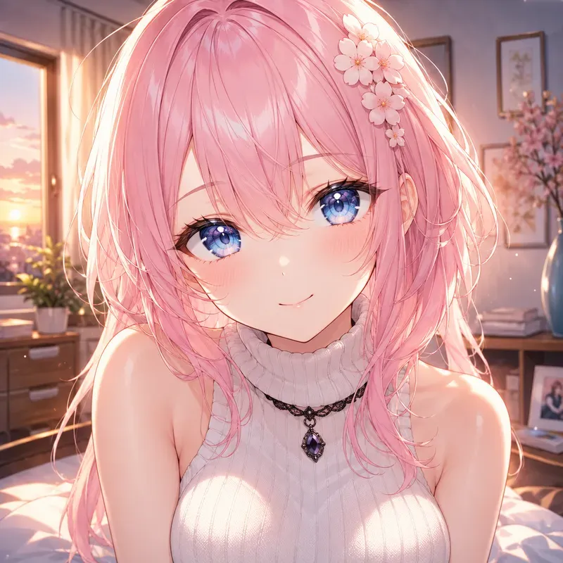 Cute Anime Girl Portraits