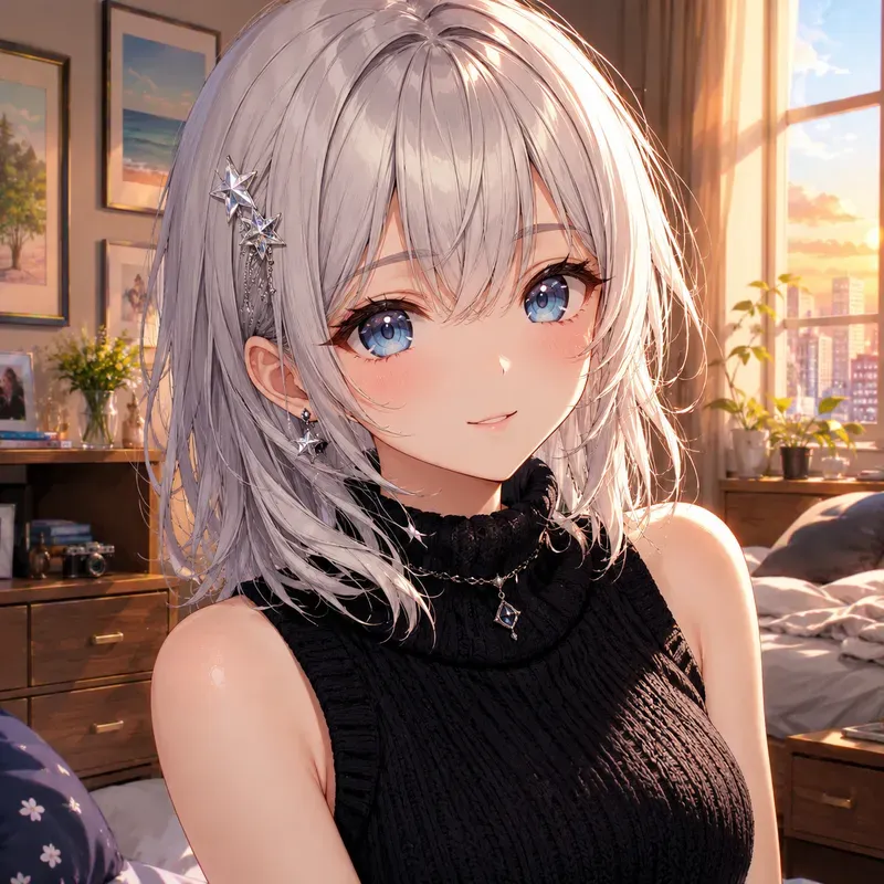 Cute Anime Girl Portraits