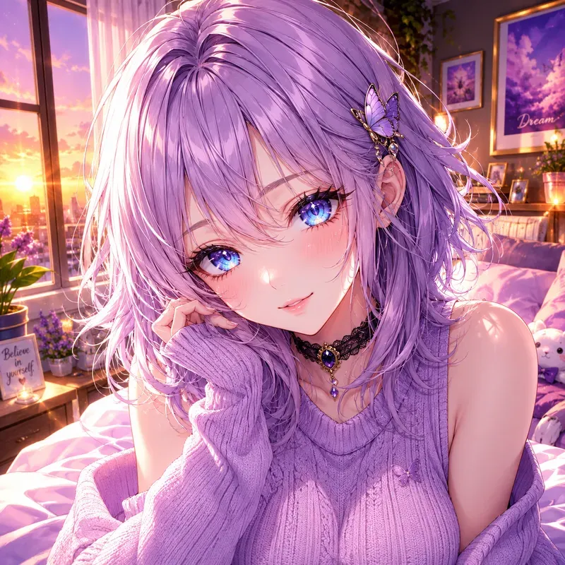 Cute Anime Girl Portraits