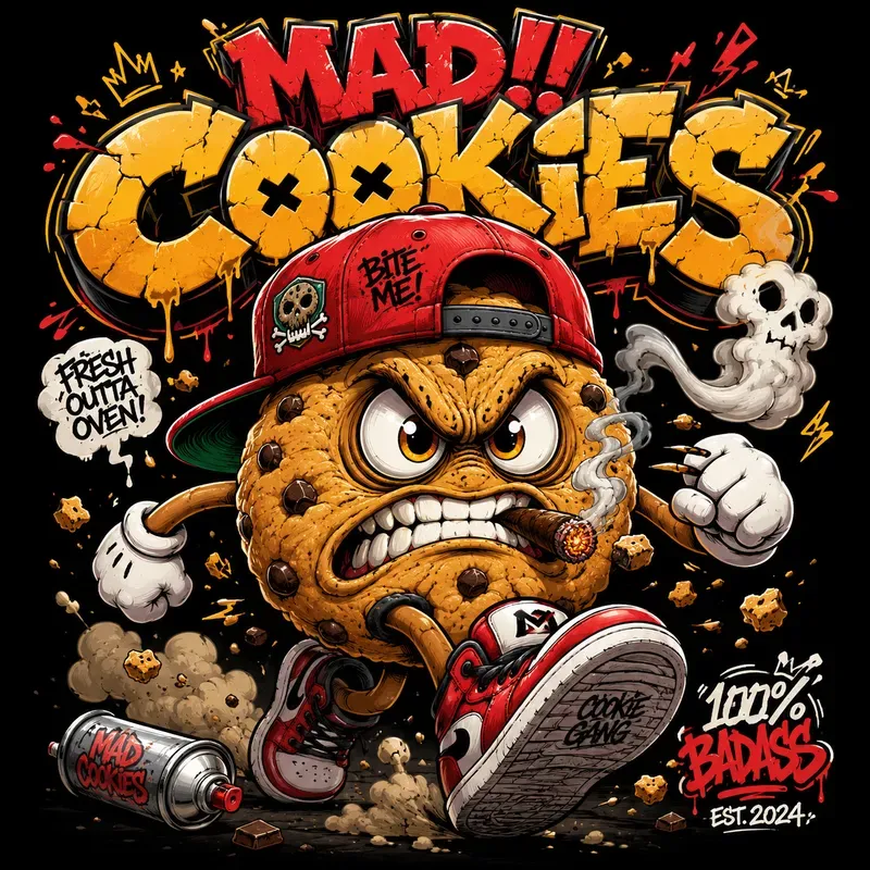 Crazy Mascot Cartoon Tshirts