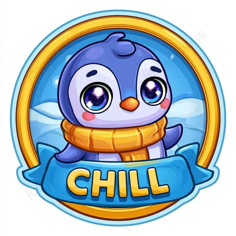 Glossy Kawaii Prints Stickers
