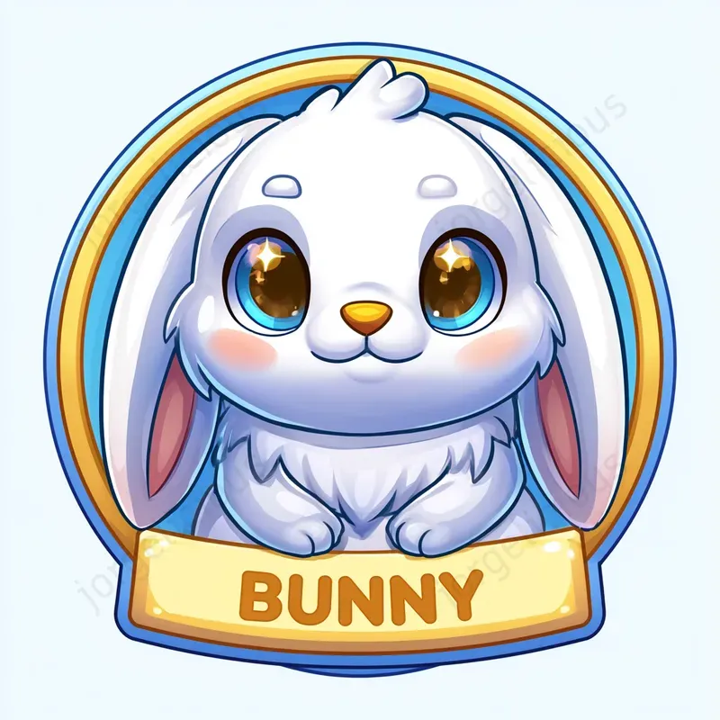Glossy Kawaii Prints Stickers