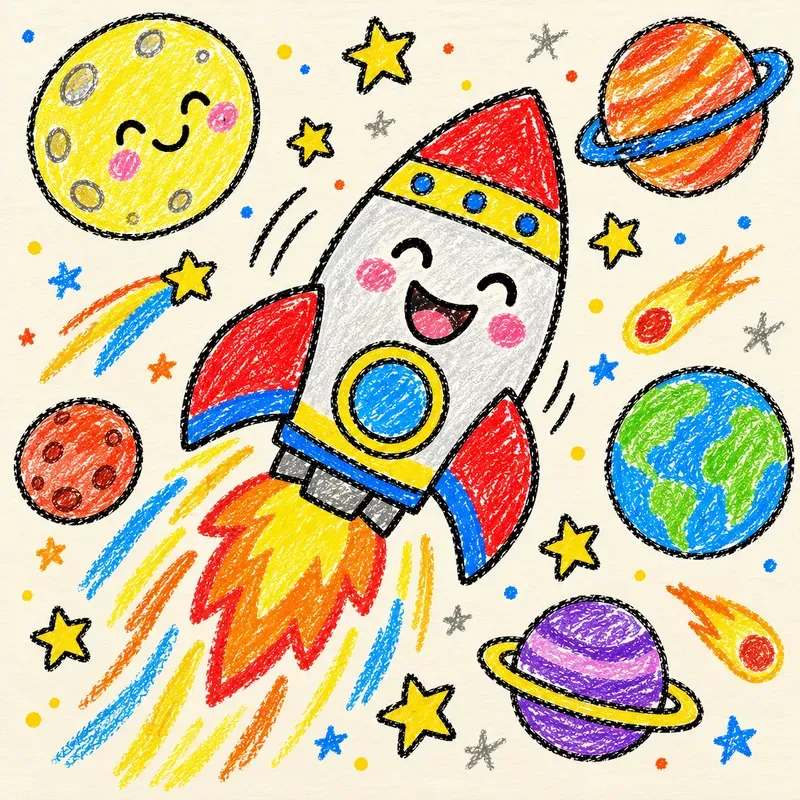 Kids Crayon Magics