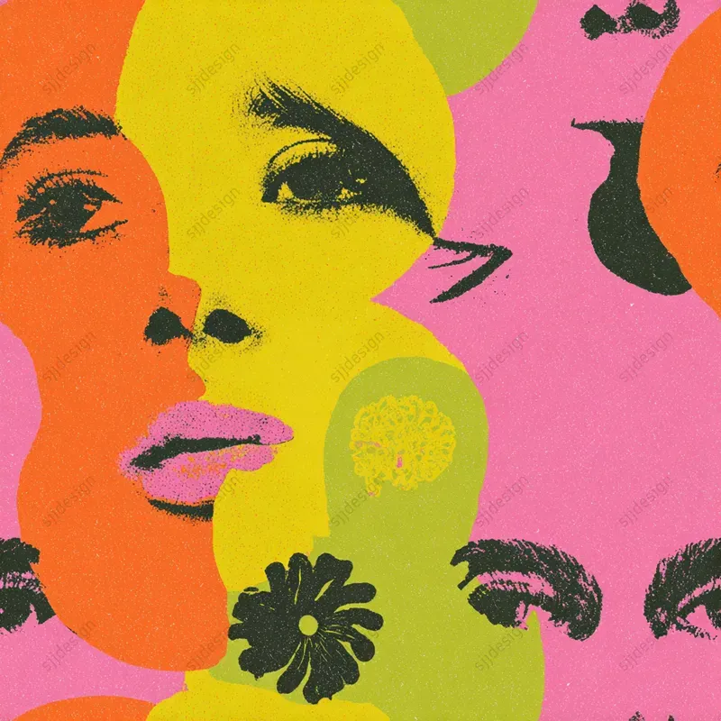 Neon Pop Seamless Pattern Designs