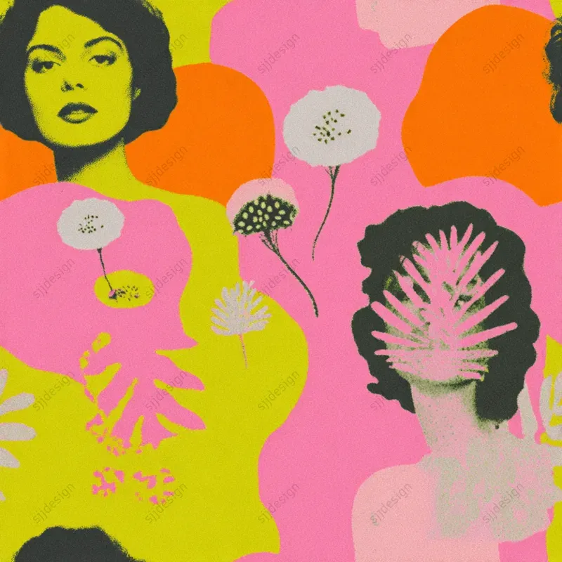 Neon Pop Seamless Pattern Designs