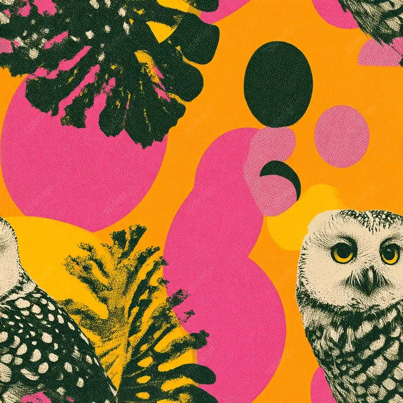 Neon Pop Seamless Pattern Designs