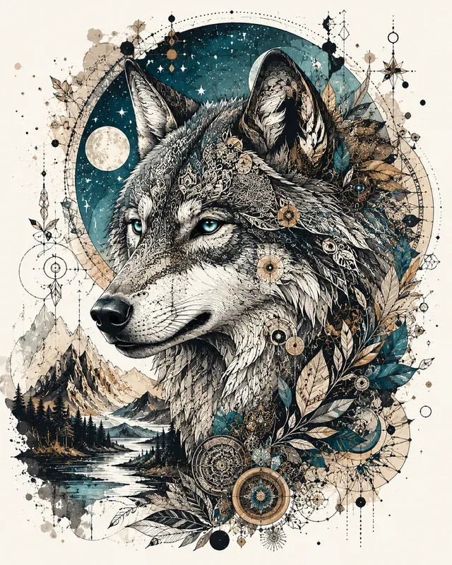 Unique Artistic Doodle Art Generator