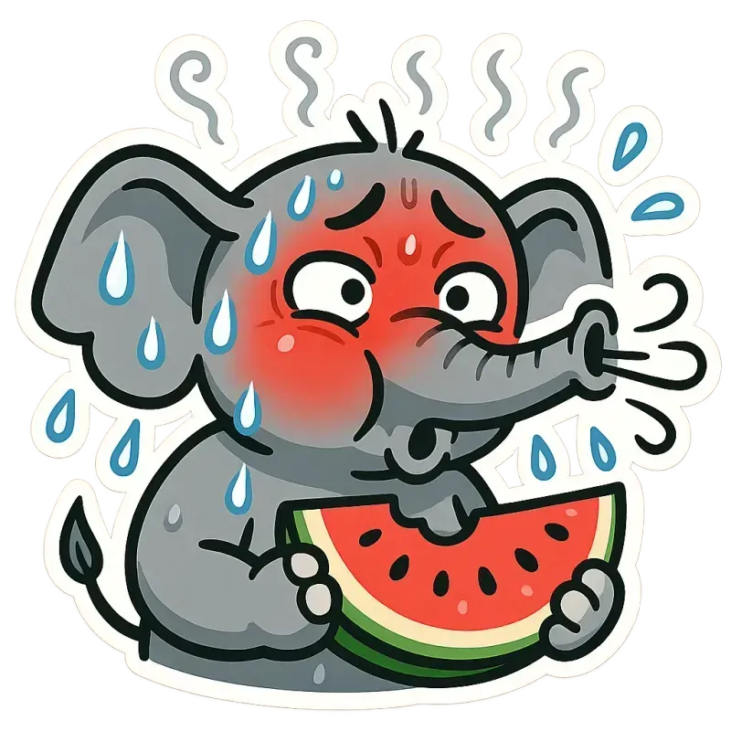 Cute Cartoon Emoji Stickers