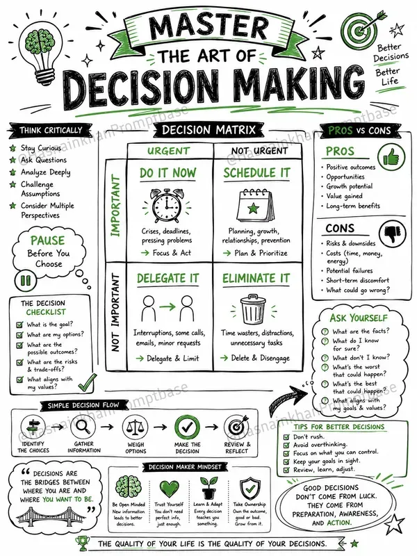 Critical Problem Solving Sketchnotes