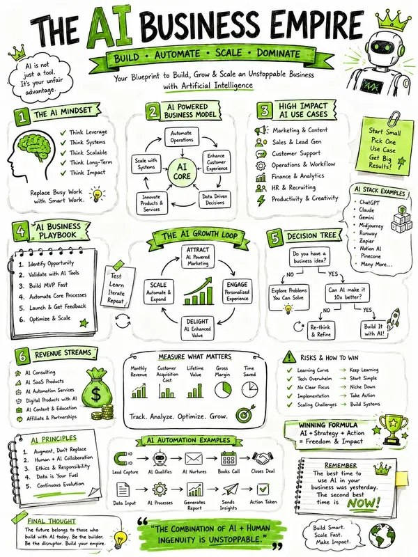 Handdrawn Sketchnote Infographics