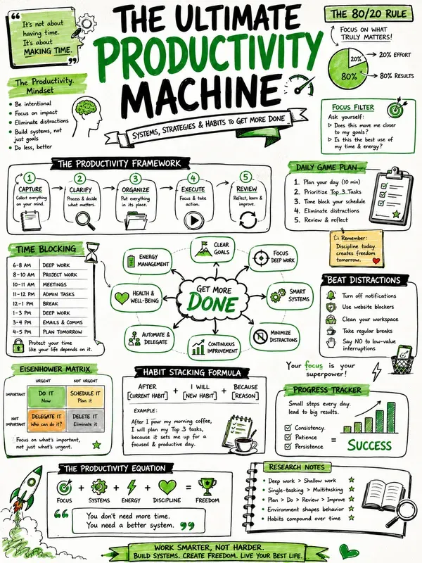 Handdrawn Sketchnote Infographics