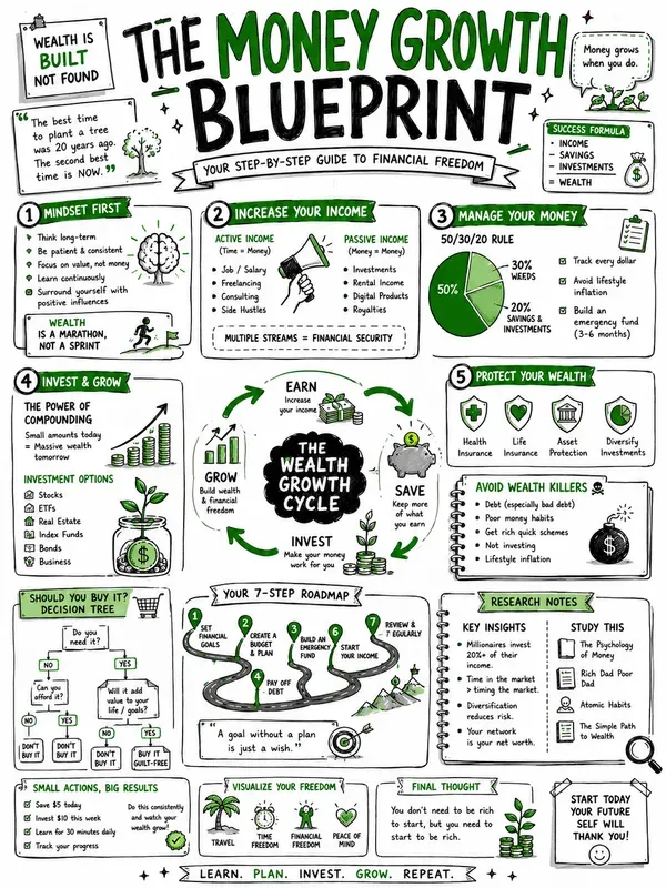 Handdrawn Sketchnote Infographics