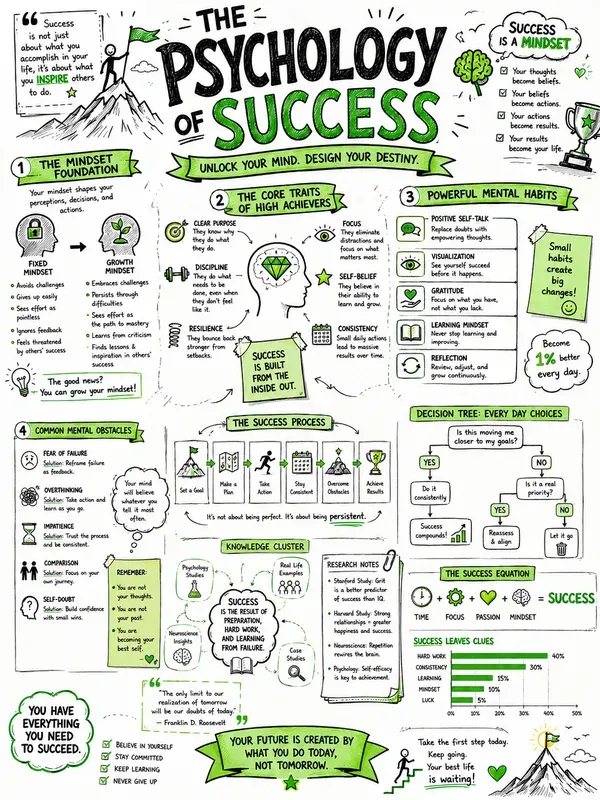 Handdrawn Sketchnote Infographics
