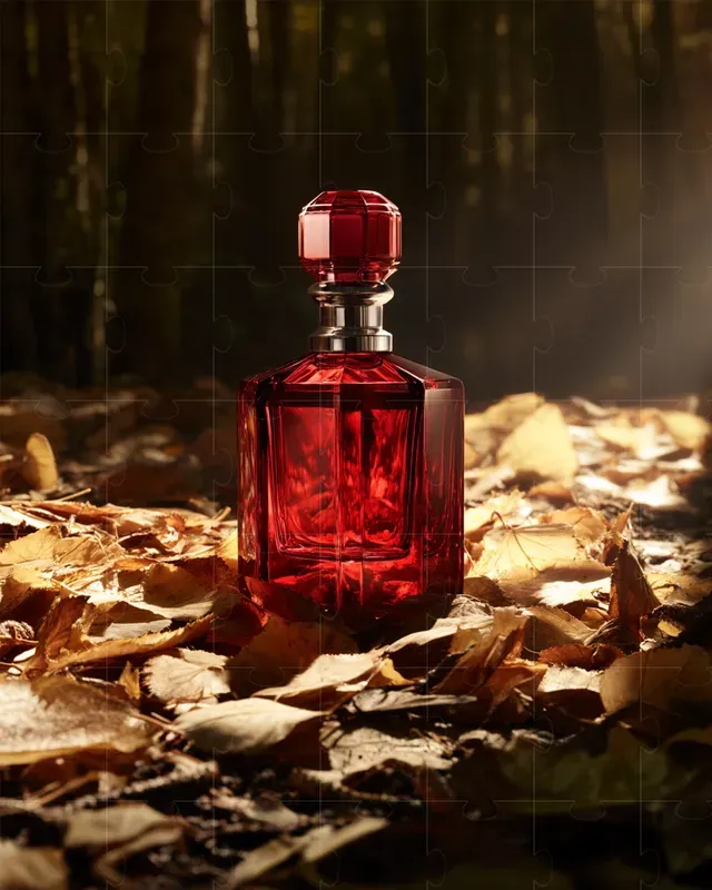 Forest Fragrance Bottle Scenes