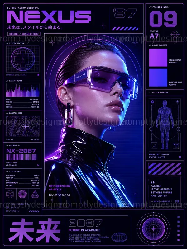Futuristic Poster Designs