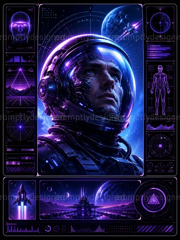 Futuristic Poster Designs