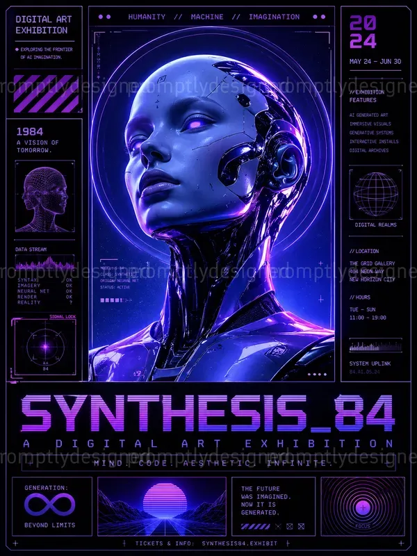 Futuristic Poster Designs