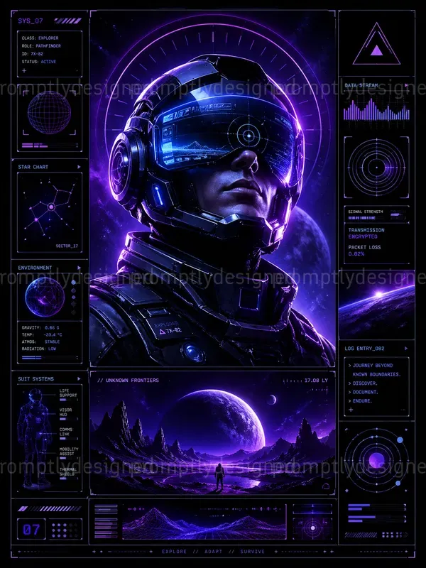 Futuristic Poster Designs
