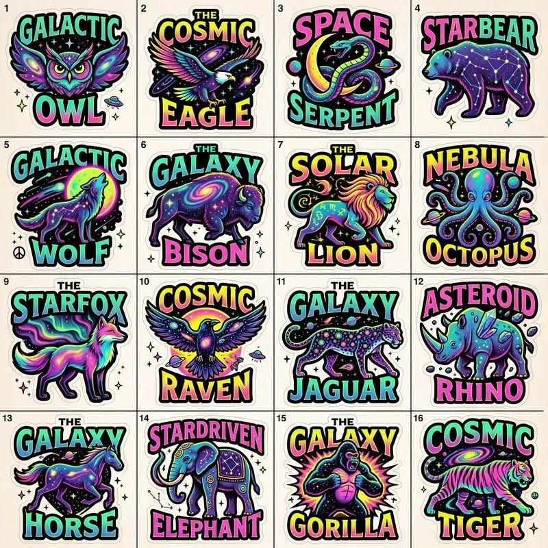 Acidwestern Popart Decal Collections