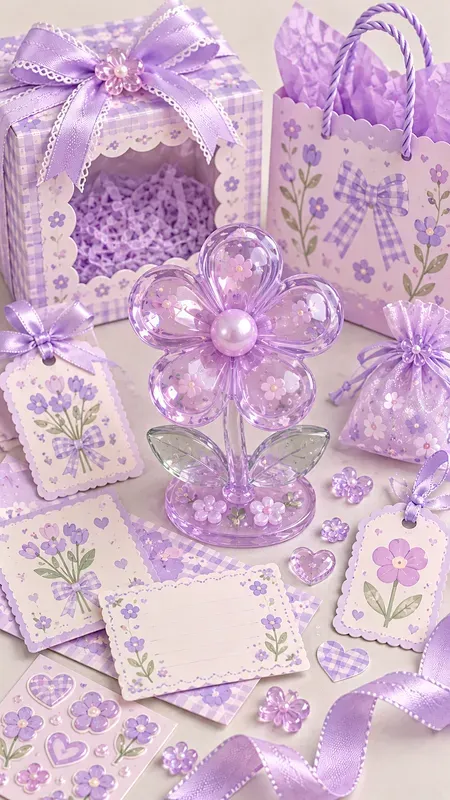 Cute Handmade Plastic Gift Ephemera