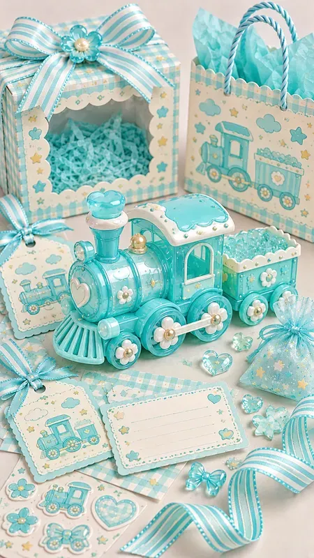 Cute Handmade Plastic Gift Ephemera