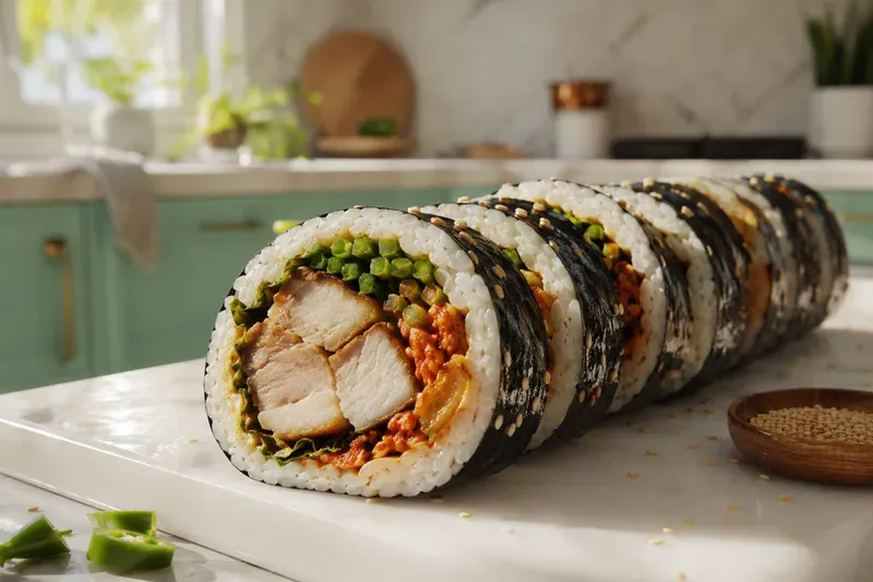 Aesthetic Mint Kitchen Kimbap Creators