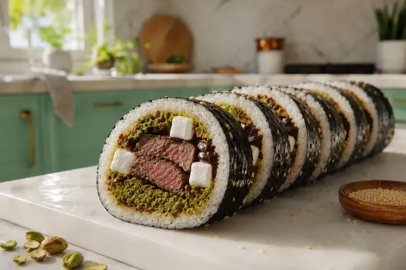 Aesthetic Mint Kitchen Kimbap Creators