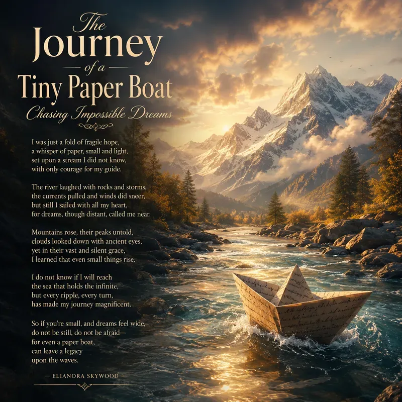 Cinematic Inspirational Story Posters