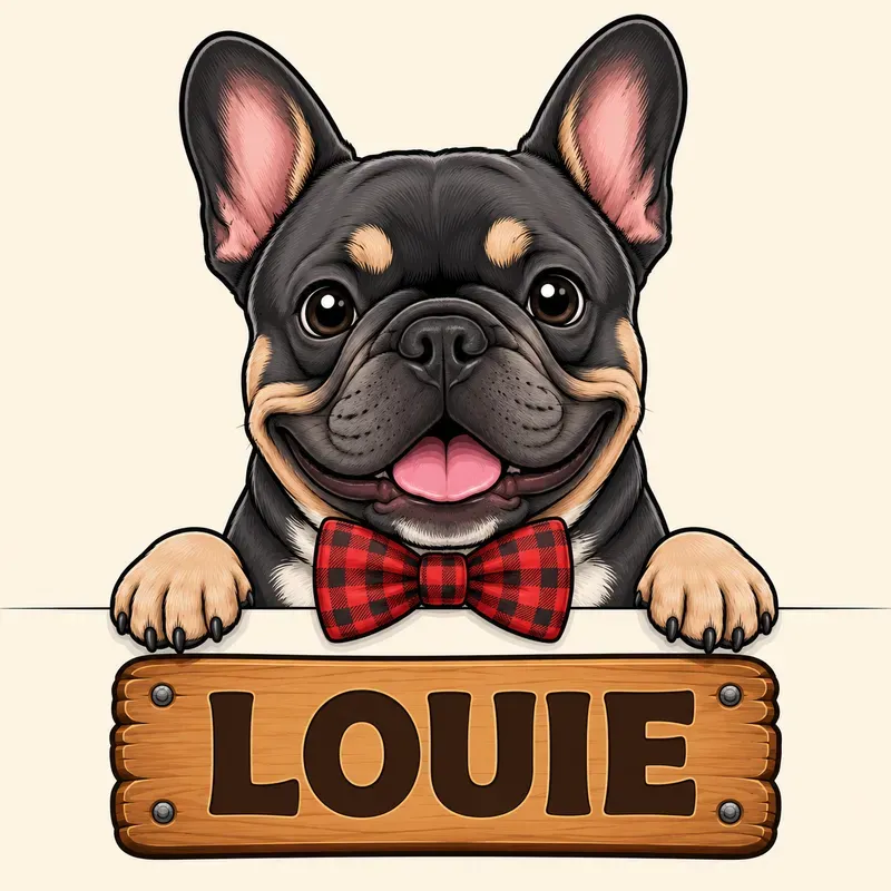 Peeking Dog Breed Vector Cliparts