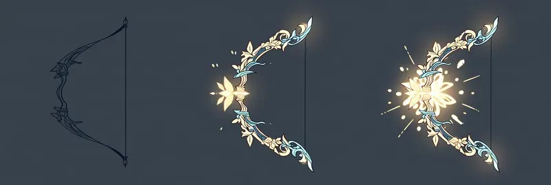 Weapon Evolution UI Sprite Generator