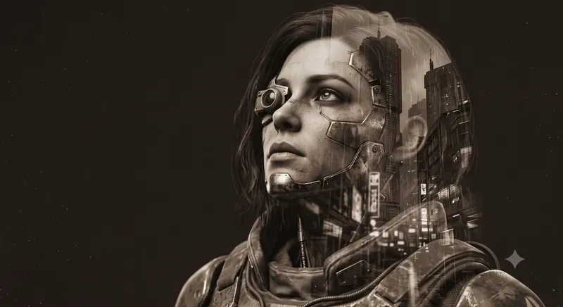 Double Exposure Surreal Art