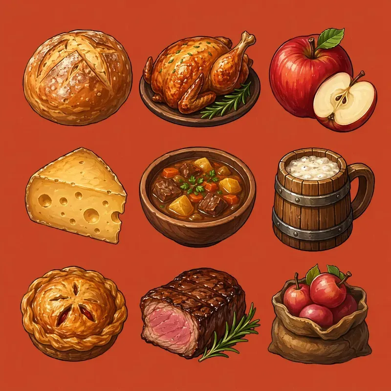Handdrawn 2D Game Asset Pack Icons