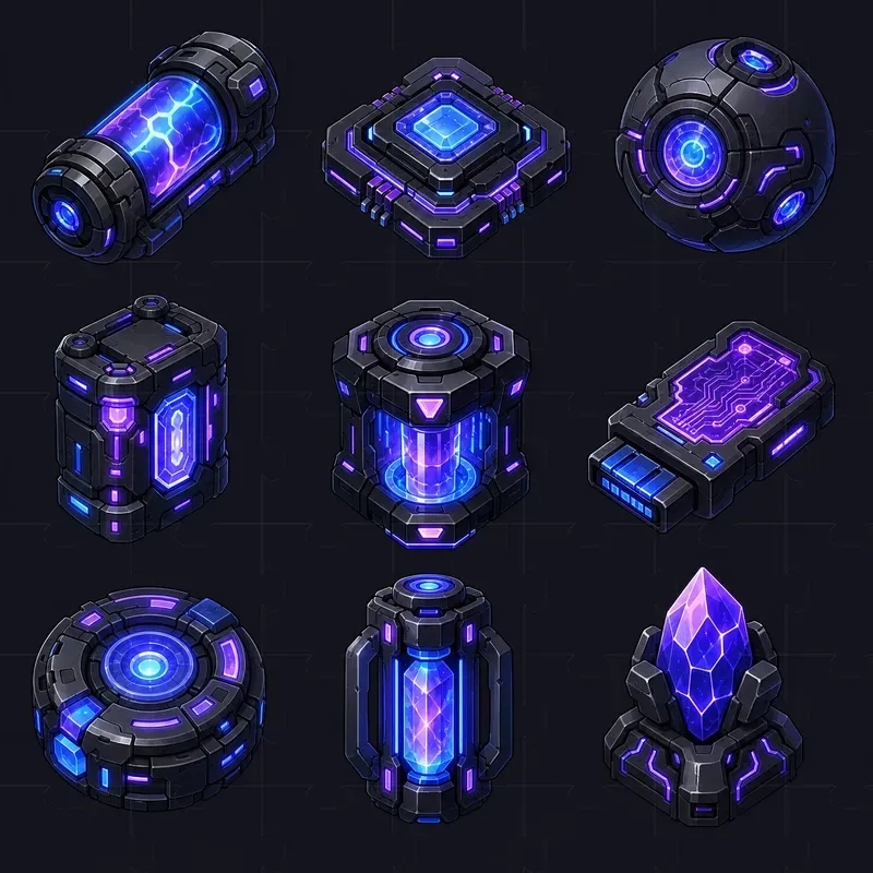 Handdrawn 2D Game Asset Pack Icons