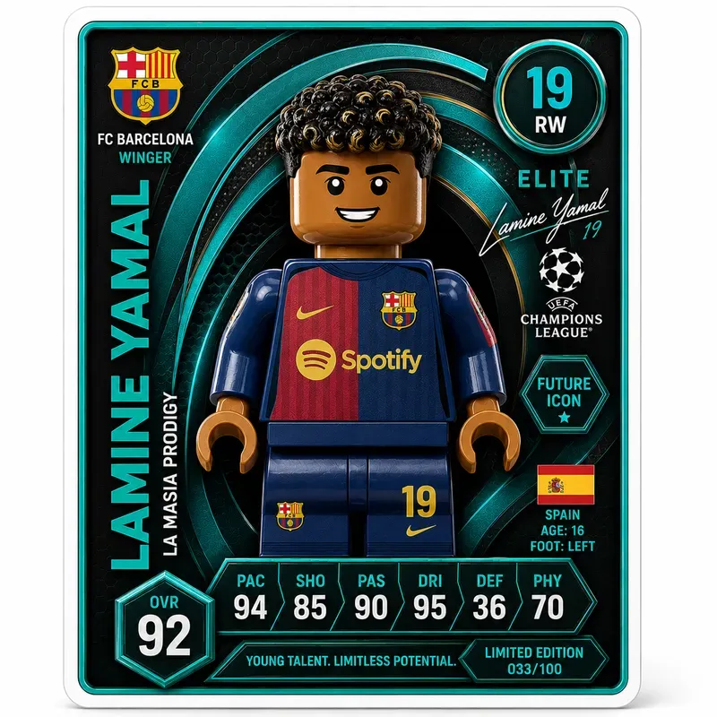 Lego Football Card Kits