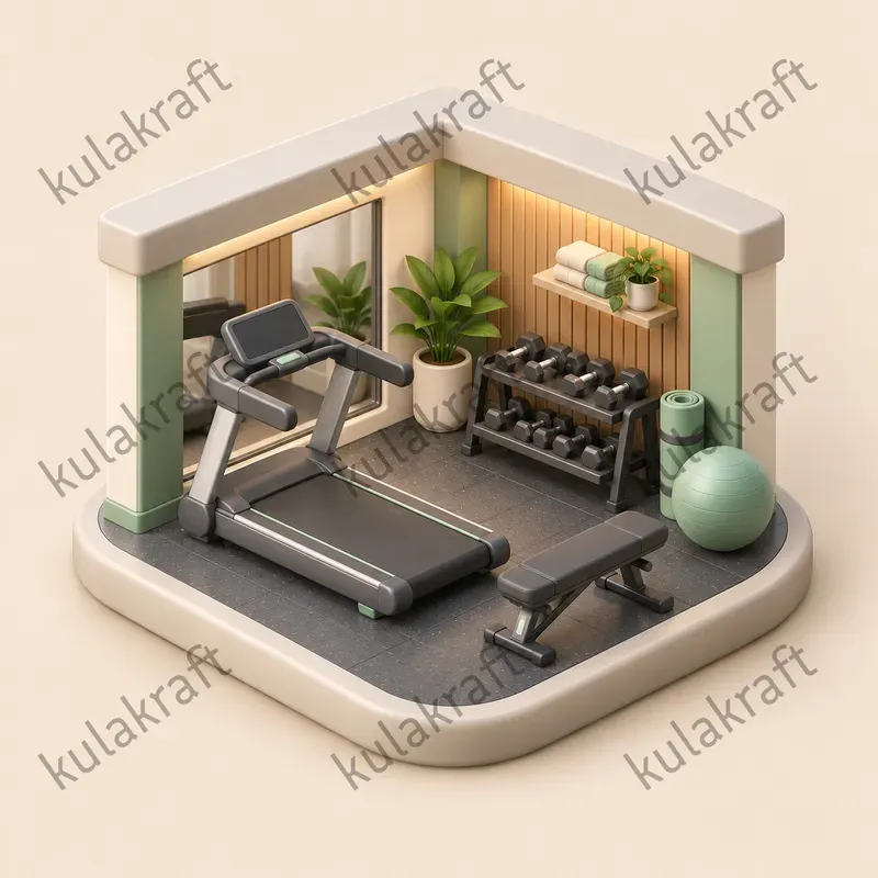 Hotel Amenity Isometric Icon Packs