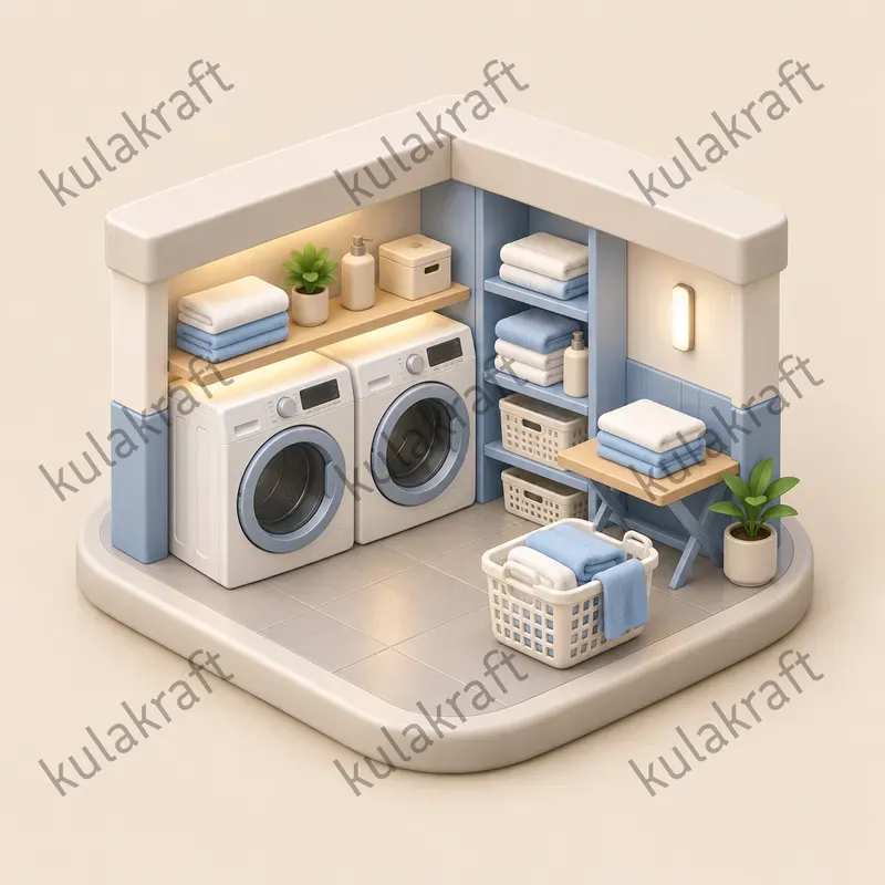 Hotel Amenity Isometric Icon Packs