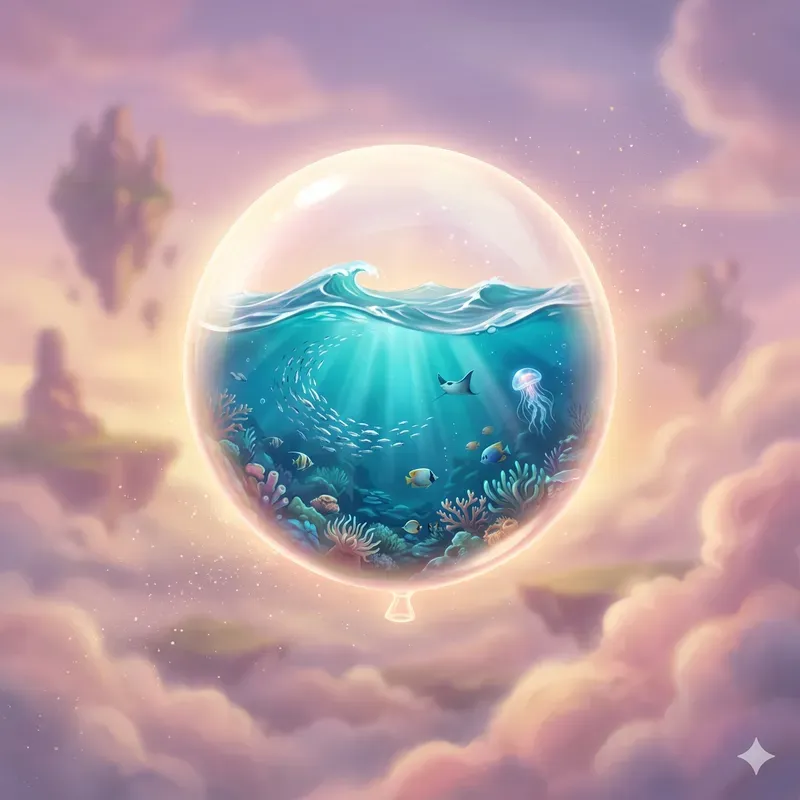 Dreamlike Balloon Universe Worlds