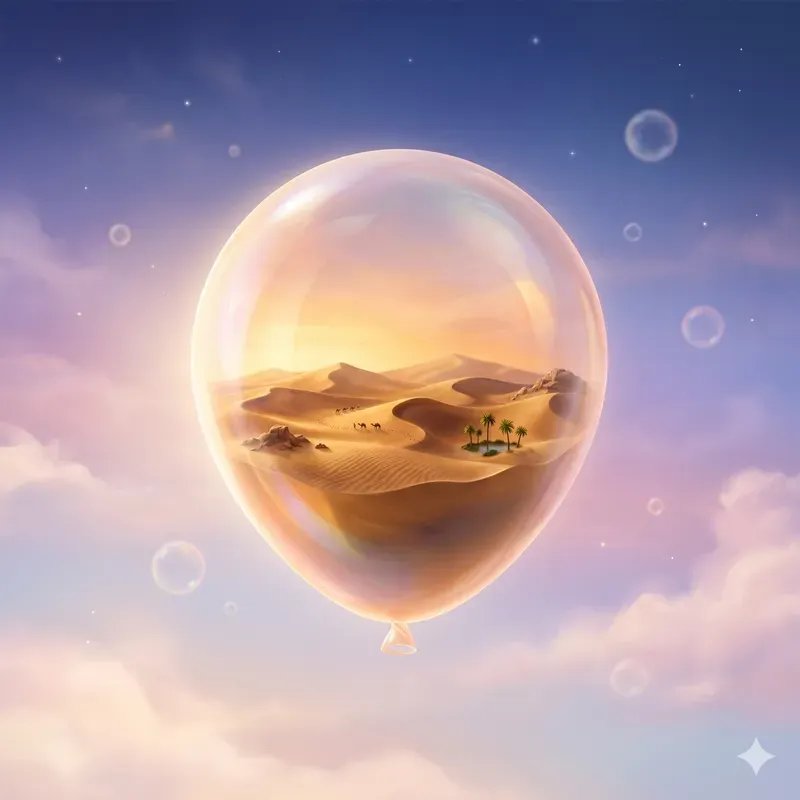 Dreamlike Balloon Universe Worlds