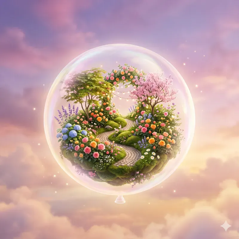 Dreamlike Balloon Universe Worlds
