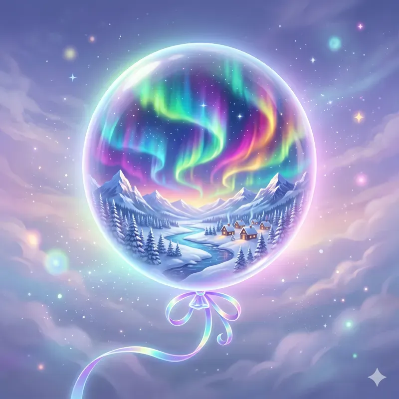 Dreamlike Balloon Universe Worlds
