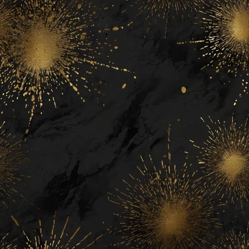 Luxurious Gold Marble Seamless Patterns