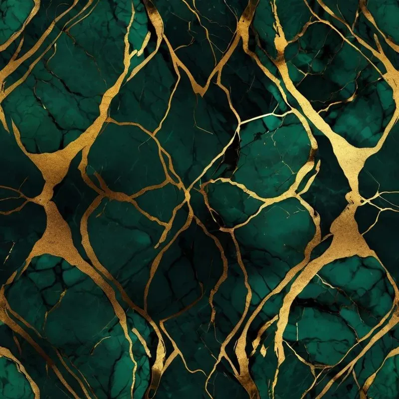 Luxurious Gold Marble Seamless Patterns
