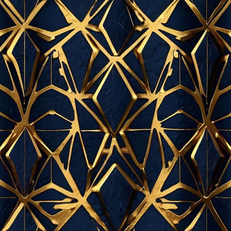 Luxurious Gold Marble Seamless Patterns